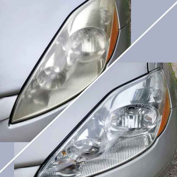 Headlights restoration